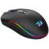 Redragon M719 INVADER Wired Optical Gaming Mouse, 7 Programmable Buttons, RGB Backlit, 10,000 DPI, Ergonomic PC Computer Gaming Mice with Fire Button - Black